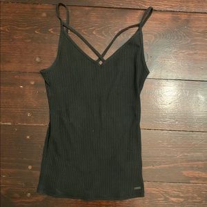 Hollister Black Spagetti Tank